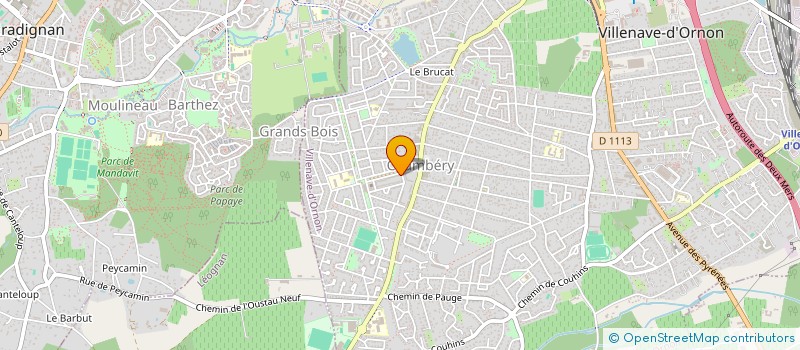 localisation de l'entreprise SCI FAUREAU  VILLENAVE-D'ORNON