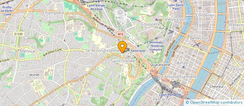 localisation de l'entreprise SCI FAUSSURIER  LYON