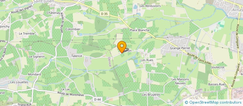 localisation de l'entreprise SCI FAUSTIN  ARNAS