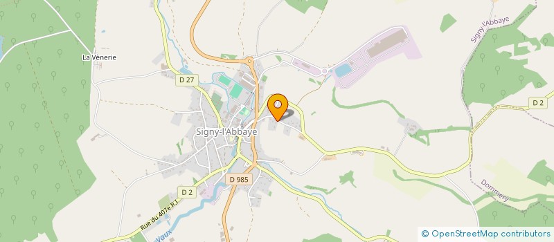 localisation de l'entreprise SCI FAUSTINE ERIC  SIGNY-L'ABBAYE