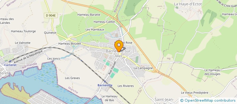 localisation de l'entreprise SCI FAUTRAT RACHINE à BARNEVILLE-CARTERET