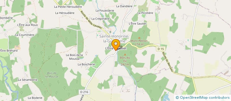 localisation de l'entreprise SCI FAUVAGE F2 VALEX à MENIL-GONDOUIN