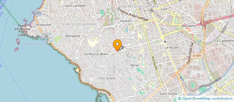 localisation de l'entreprise SCI FAUVE à MARSEILLE