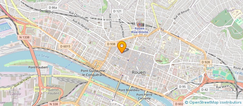 localisation de l'entreprise SCI FAUVILLAISE à ROUEN