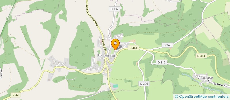 localisation de l'entreprise SCI FAVAC  BELLEHERBE