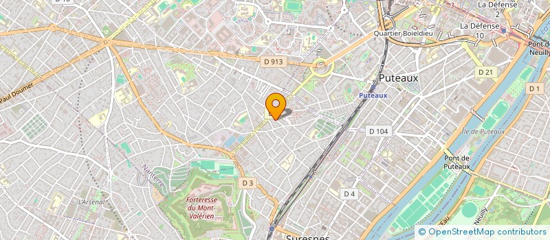 localisation de l'entreprise SCI FAVALE à SURESNES