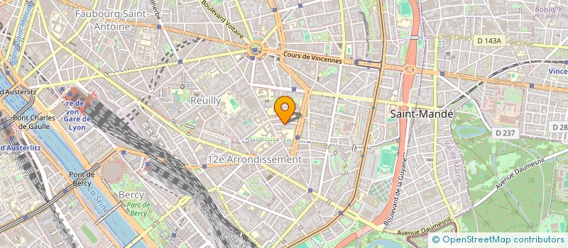 localisation de l'entreprise SCI FAVARCQ à PARIS