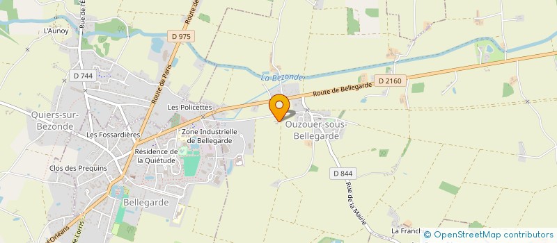 localisation de l'entreprise SCI FAVER  LADON