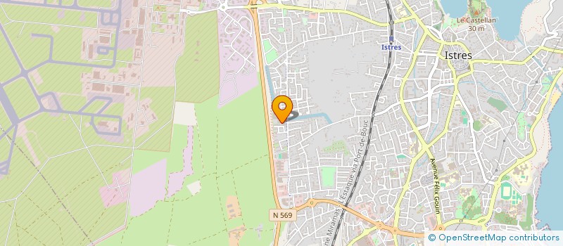 localisation de l'entreprise SCI FAVEUR  ISTRES