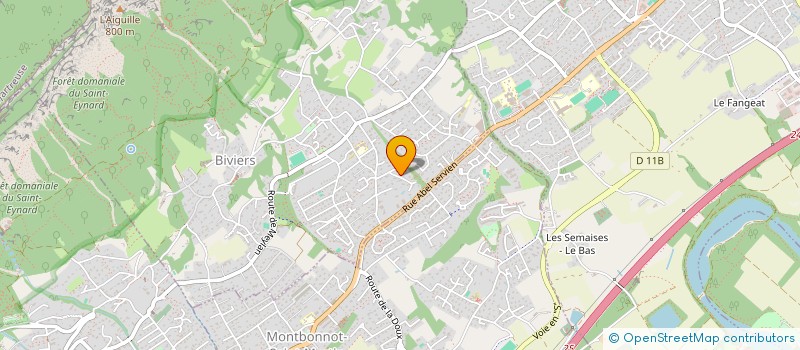 localisation de l'entreprise SCI FAVIER  BIVIERS