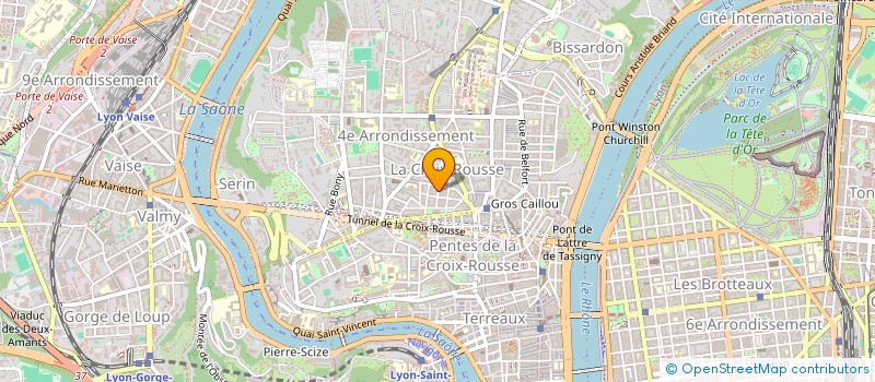 localisation de l'entreprise SCI FAVRE - DEHAN D&S  LYON