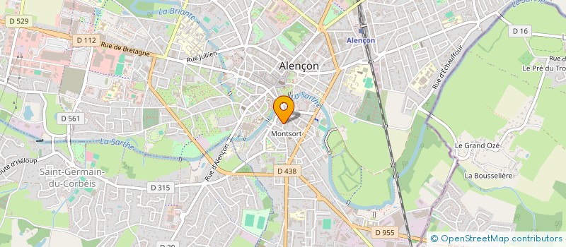 localisation de l'entreprise SCI FAVREAU 2 F R à ALENCON