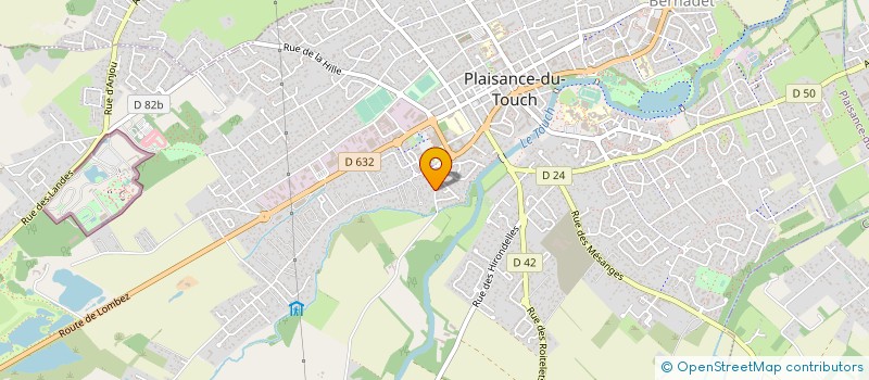 localisation de l'entreprise SCI FAVRETTO - GOUIN  PLAISANCE-DU-TOUCH