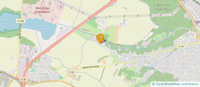 localisation de l'entreprise SCI FAVREUSE PORTICCIO  VAUHALLAN