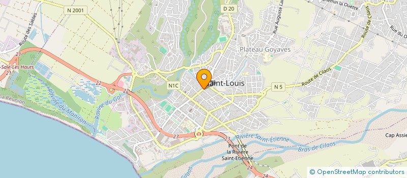 localisation de l'entreprise SCI FAWAJAMA  SAINT-LOUIS