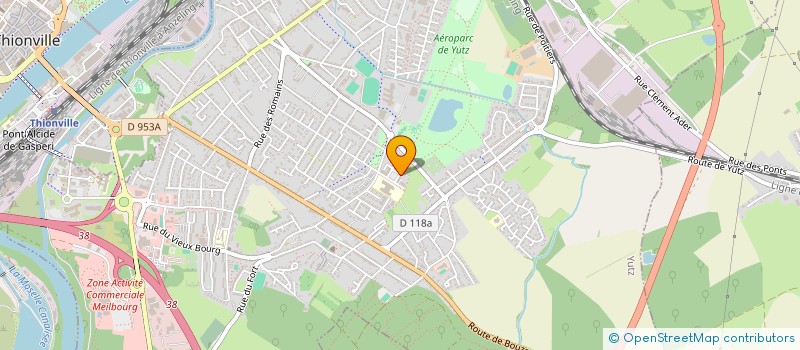 localisation de l'entreprise SCI FAXE  YUTZ