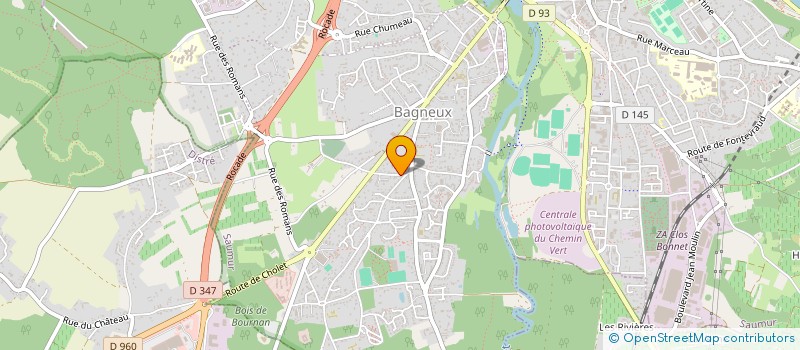 localisation de l'entreprise SCI FAY IMMO  SAUMUR