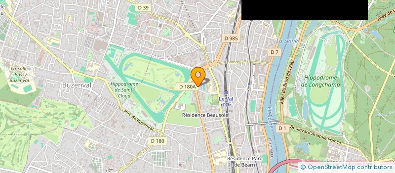 localisation de l'entreprise SCI FAYAL à SAINT-CLOUD