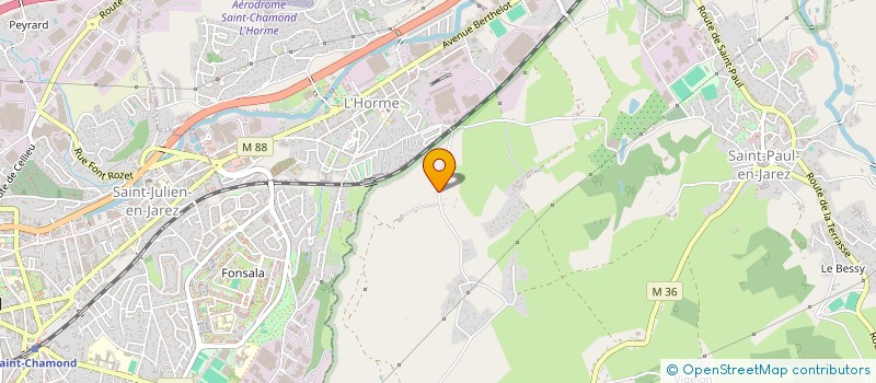 localisation de l'entreprise SCI FAYARD  SAINT-PAUL-EN-JAREZ