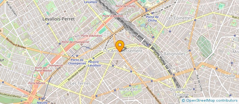 localisation de l'entreprise SCI FAYE & CIE  PARIS