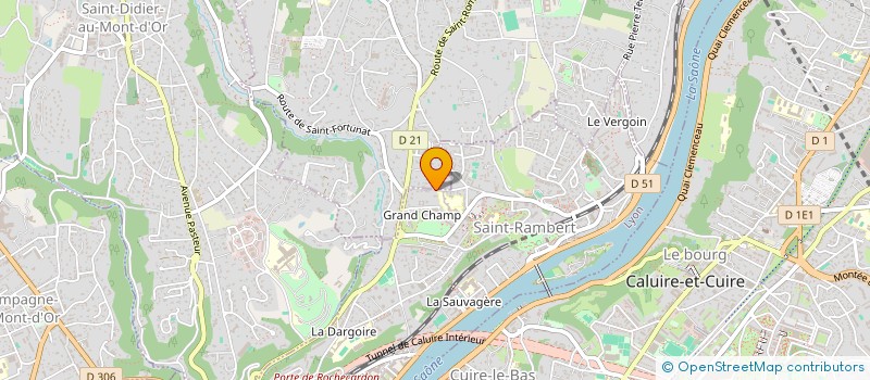 localisation de l'entreprise SCI FAYOLLE  LYON