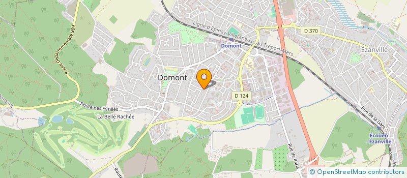 localisation de l'entreprise SCI FAYSSON  DOMONT