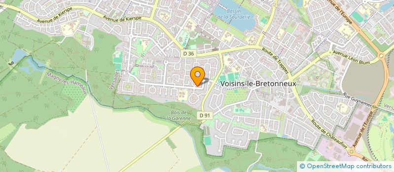 localisation de l'entreprise SCI FAYYAD  VOISINS-LE-BRETONNEUX