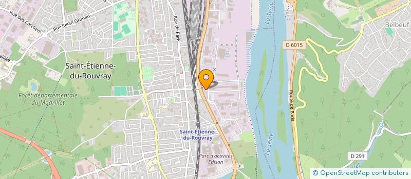 localisation de l'entreprise SCI FAZED  SAINT-ETIENNE-DU-ROUVRAY