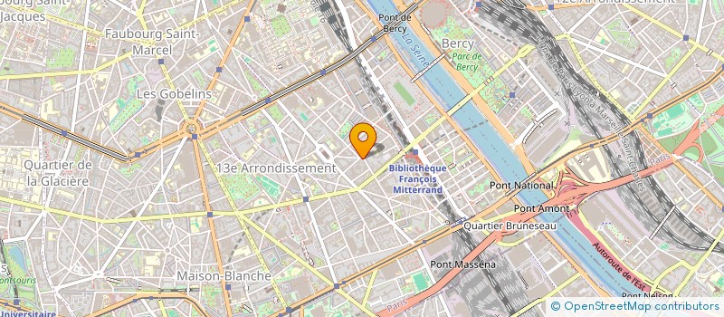 localisation de l'entreprise SCI FAZILLAU à PARIS