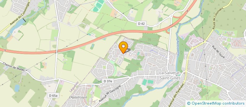 localisation de l'entreprise SCI FAZIMMO  LA SALVETAT-SAINT-GILLES