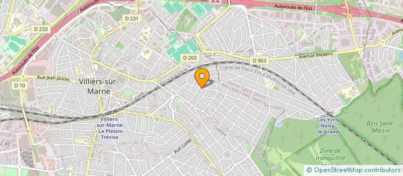 localisation de l'entreprise SCI FB GAMBETTA à ALFORTVILLE