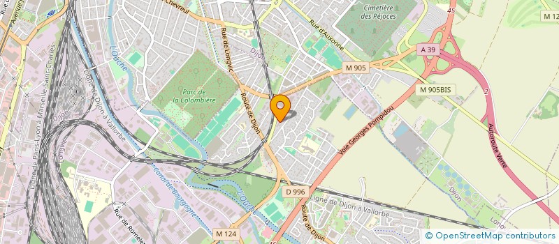 localisation de l'entreprise SCI FB IMMO à LONGVIC