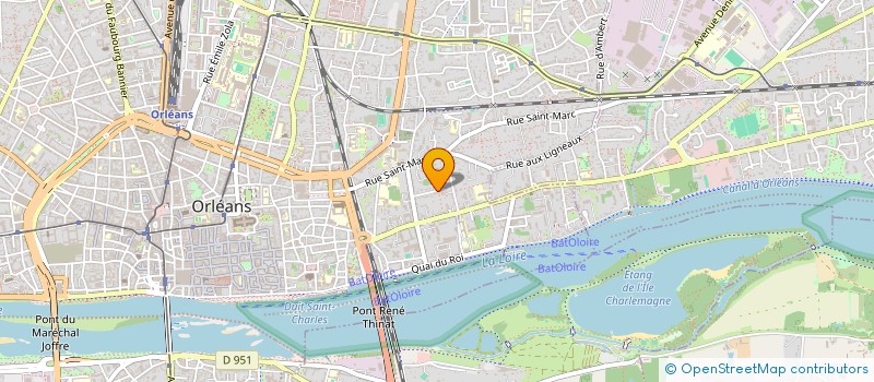 localisation de l'entreprise SCI FB2F à ORLEANS