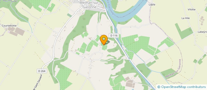 localisation de l'entreprise SCI FBB  SAINTE-BAZEILLE