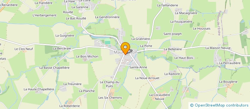 localisation de l'entreprise SCI FBBG  VALLONS-DE-L'ERDRE