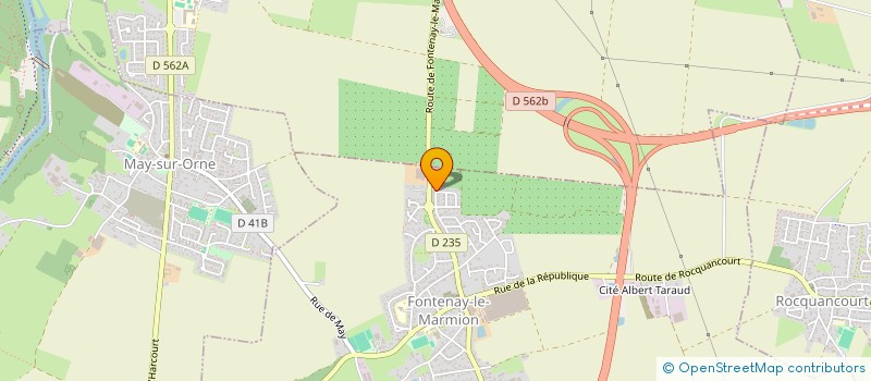 localisation de l'entreprise SCI FBCL à FONTENAY-LE-MARMION