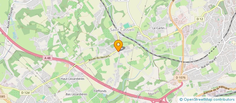 localisation de l'entreprise SCI FBG DAUPHINE  SAINT-CASSIEN