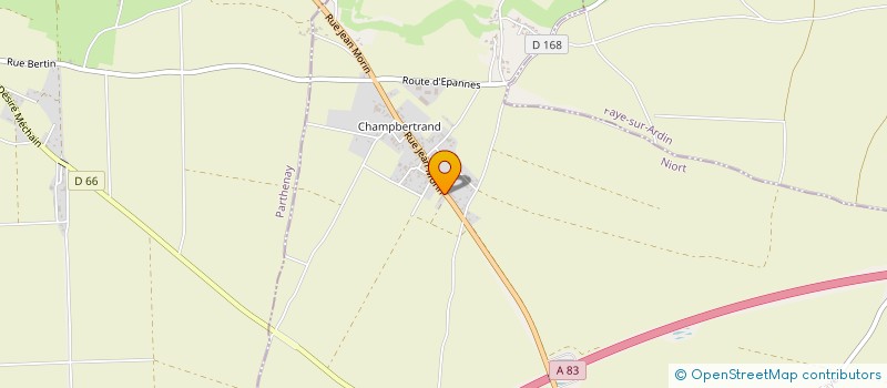 localisation de l'entreprise SCI FBI  VILLIERS-EN-PLAINE