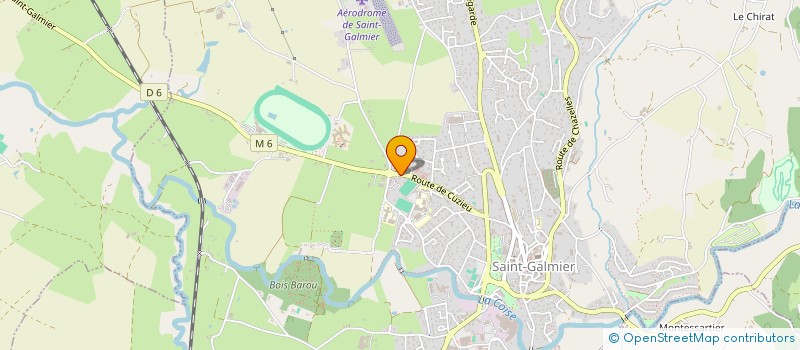 localisation de l'entreprise SCI FBI  SAINT-GALMIER