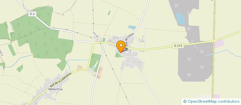 localisation de l'entreprise SCI FBI  PECY