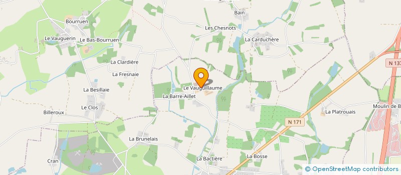 localisation de l'entreprise SCI FBL  LA GRIGONNAIS