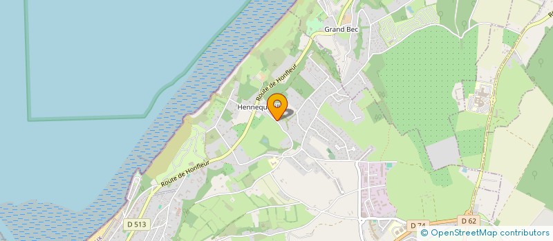 localisation de l'entreprise SCI FBLD TROUVILLE à TROUVILLE-SUR-MER