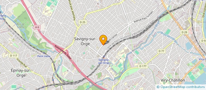 localisation de l'entreprise SCI FBNG  SAVIGNY-SUR-ORGE
