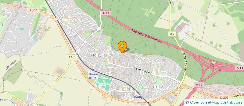 localisation de l'entreprise SCI FBSA à NOISY-LE-ROI