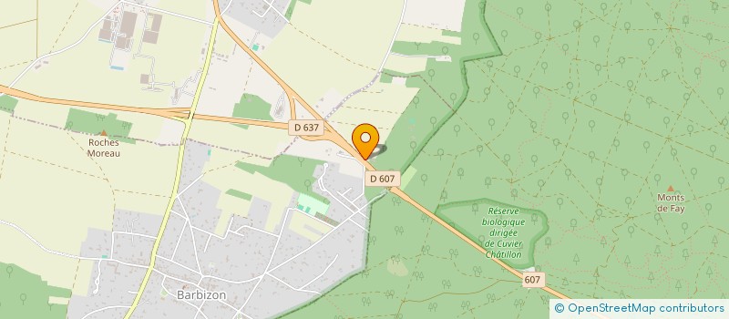 localisation de l'entreprise SCI FBSN BARBIZON  BARBIZON