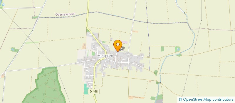 localisation de l'entreprise SCI FBSV  HEITEREN