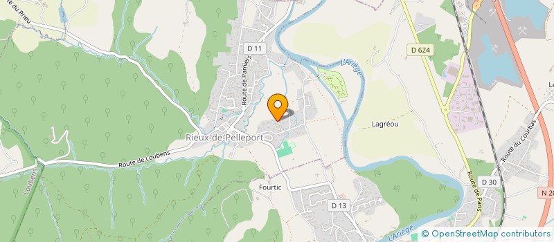 localisation de l'entreprise SCI FC 09 à RIEUX-DE-PELLEPORT