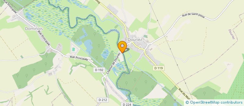 localisation de l'entreprise SCI FC 2L  DOMINOIS