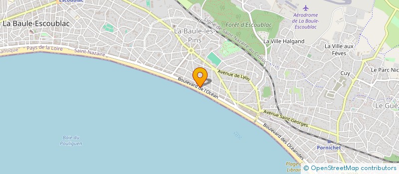 localisation de l'entreprise SCI FC 40 à LA BAULE-ESCOUBLAC