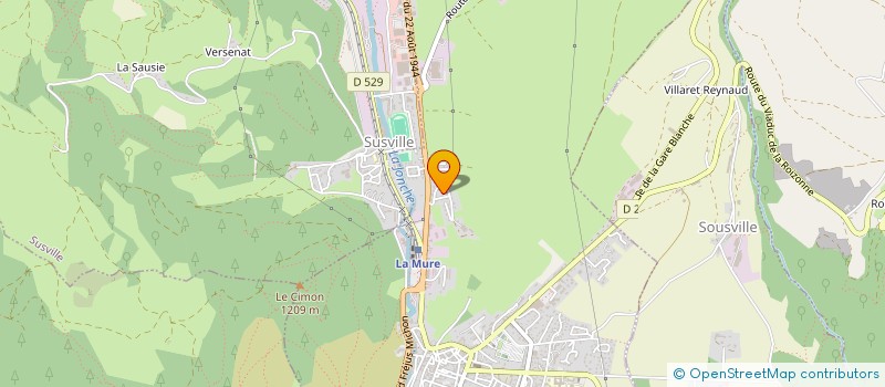 localisation de l'entreprise SCI FC  LA MURE